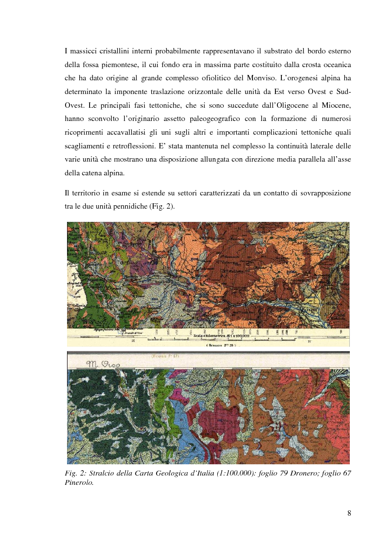Anteprima della tesi: Caratterizzazione climatica e analisi del fenomeno valanghivo in Alta Valle Po attraverso la realizzazione della Carta di Localizzazione Probabile delle Valanghe, Pagina 9