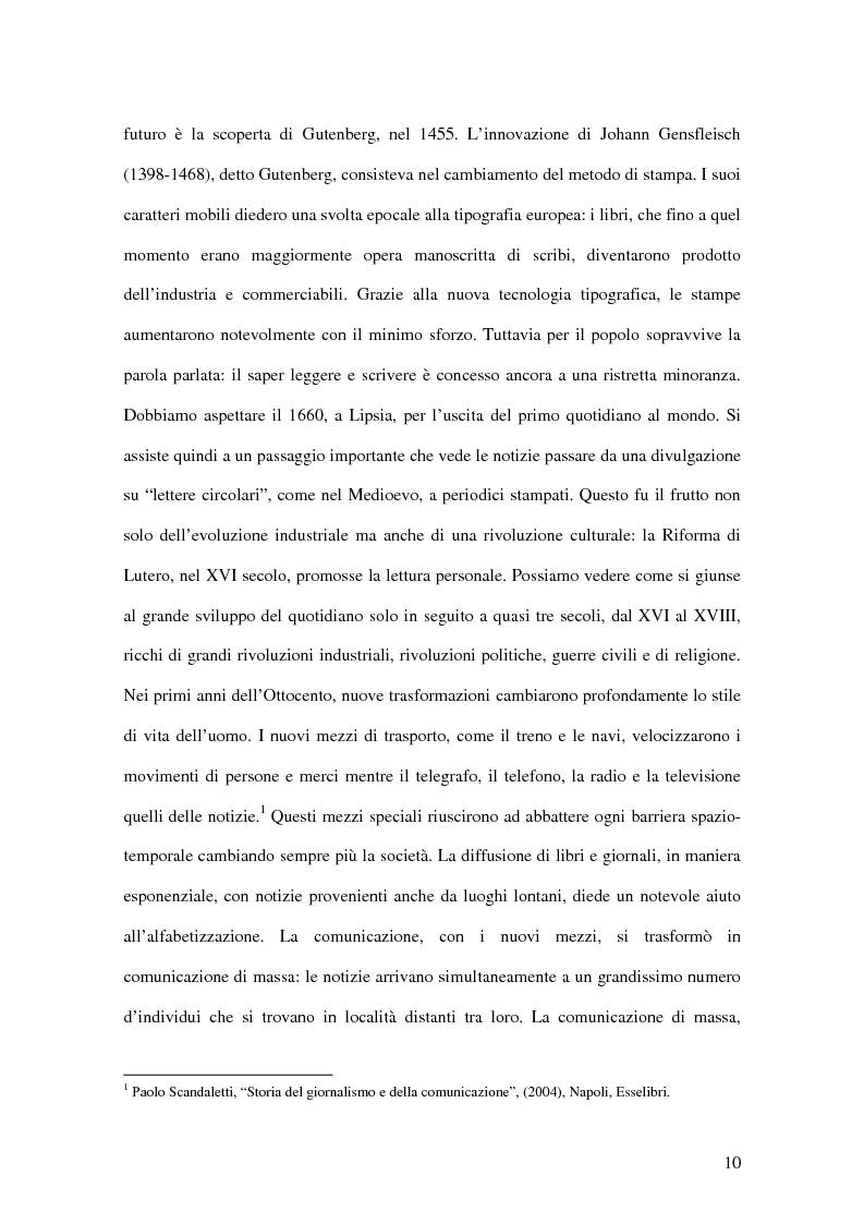 Anteprima della tesi: I passi della Media Education nella scuola primaria, Pagina 8