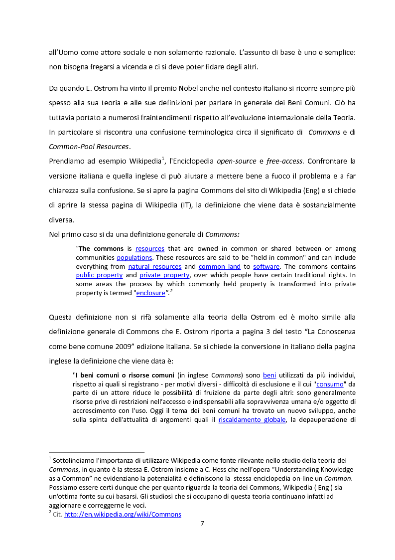 Anteprima della tesi: Oltre la Tragedia dei Beni Comuni: La gestione delle Common-Pool Resources e il Bosco delle Sorti della Partecipanza di Trino, Pagina 4