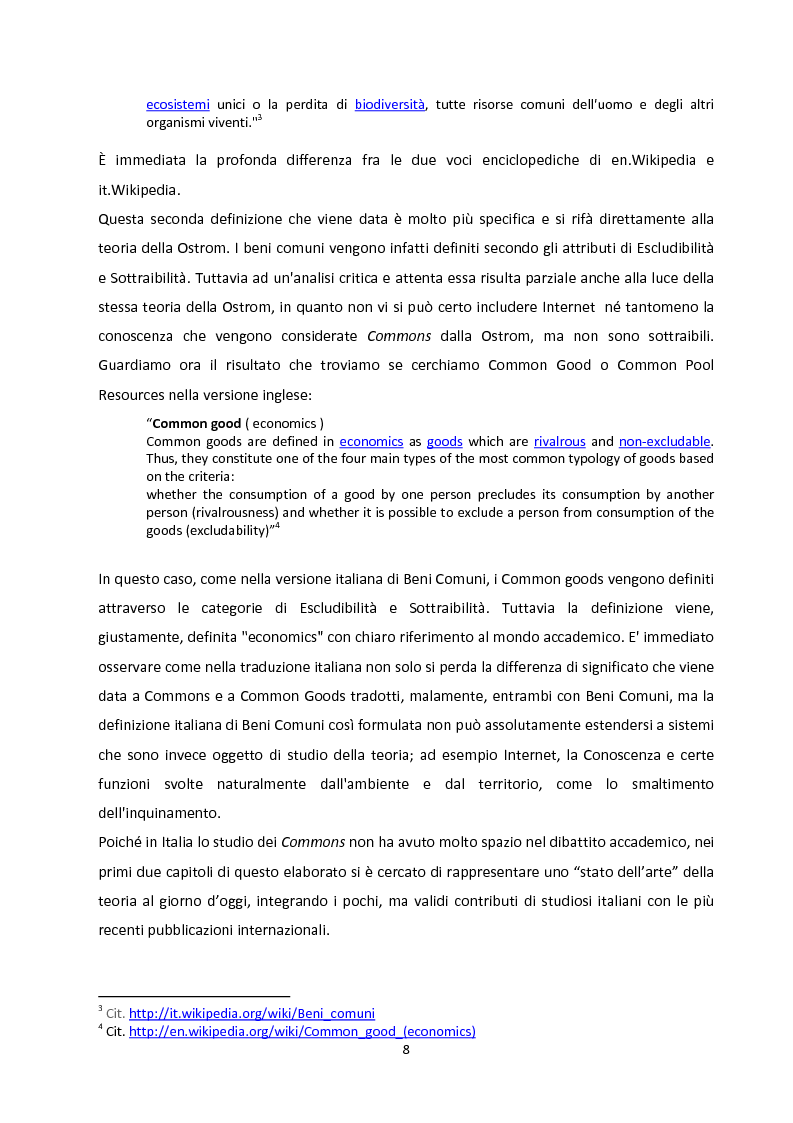 Anteprima della tesi: Oltre la Tragedia dei Beni Comuni: La gestione delle Common-Pool Resources e il Bosco delle Sorti della Partecipanza di Trino, Pagina 5
