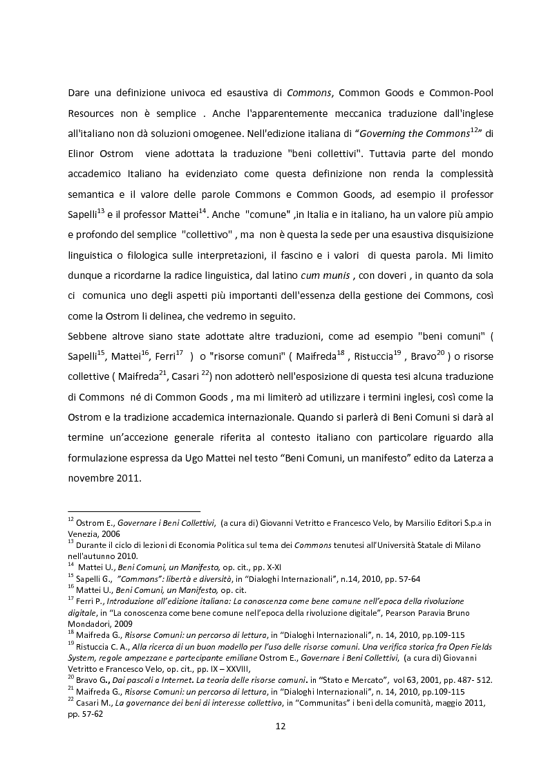Anteprima della tesi: Oltre la Tragedia dei Beni Comuni: La gestione delle Common-Pool Resources e il Bosco delle Sorti della Partecipanza di Trino, Pagina 9