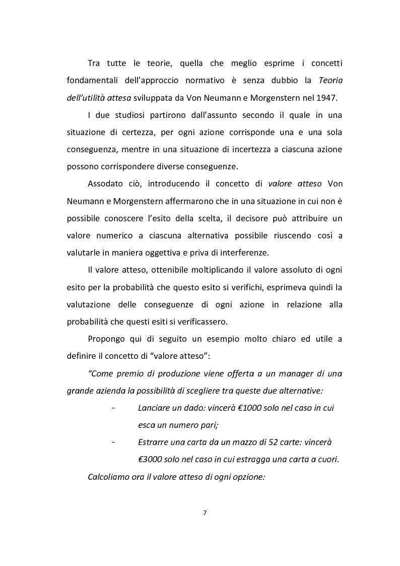 Anteprima della tesi: Finanza comportamentale: emozione, distorsioni cognitive e investimenti etici, Pagina 5