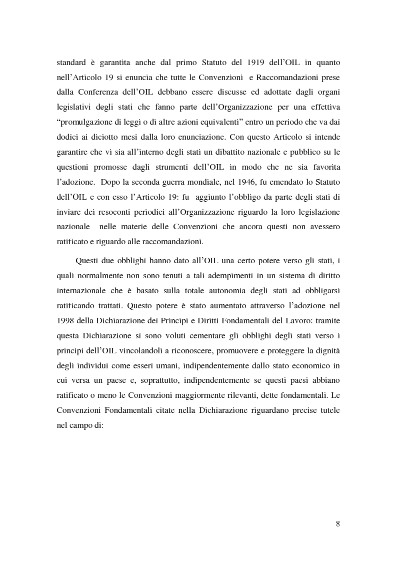 Anteprima della tesi: Il Diritto del Lavoro della Repubblica Popolare Cinese alla luce del diritto internazionale, Pagina 6