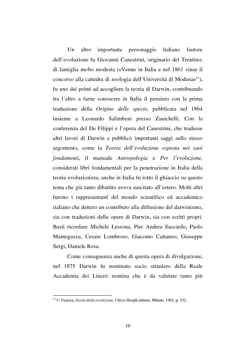 Anteprima della tesi: Ogni plebe m'insulta e rossa e nera - Fogazzaro, la sua arte, la scienza, la Chiesa, Pagina 11