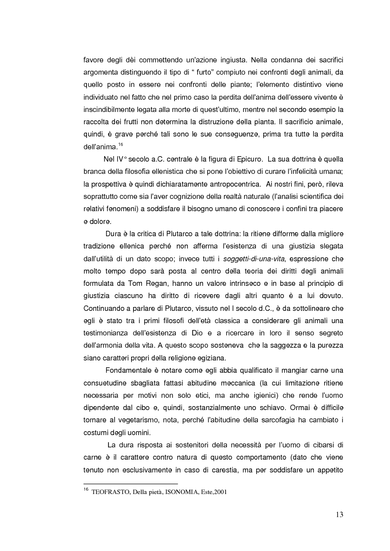 Anteprima della tesi: Il diritto animale. Principi e contraddizioni del sistema., Pagina 10