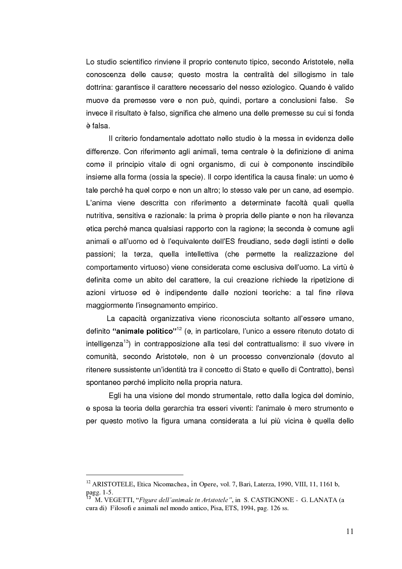 Anteprima della tesi: Il diritto animale. Principi e contraddizioni del sistema., Pagina 8
