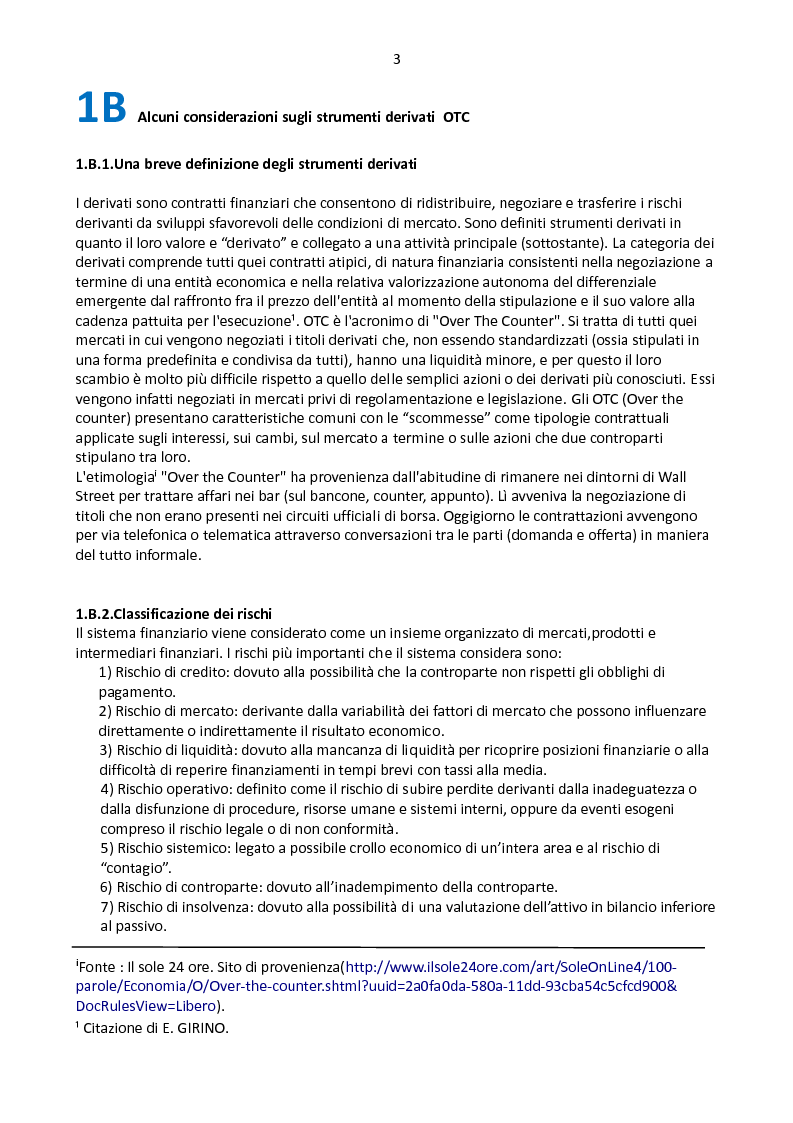 Anteprima della tesi: Derivati OTC: i nuovi scenari normativi, Pagina 4