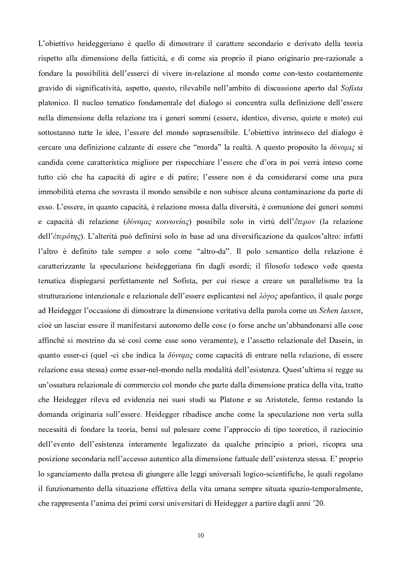 Anteprima della tesi: Il non-detto di Heidegger , Pagina 11