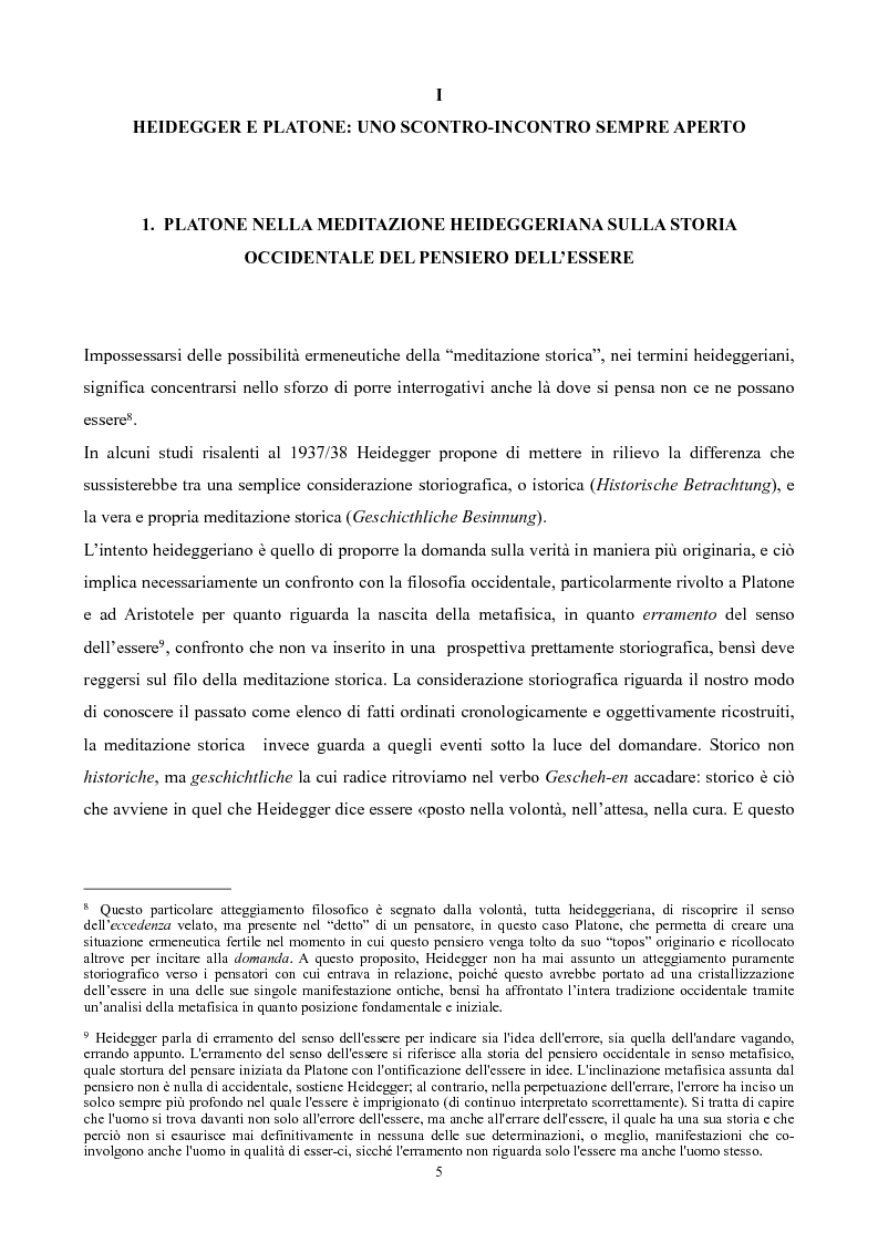 Anteprima della tesi: Il non-detto di Heidegger , Pagina 6