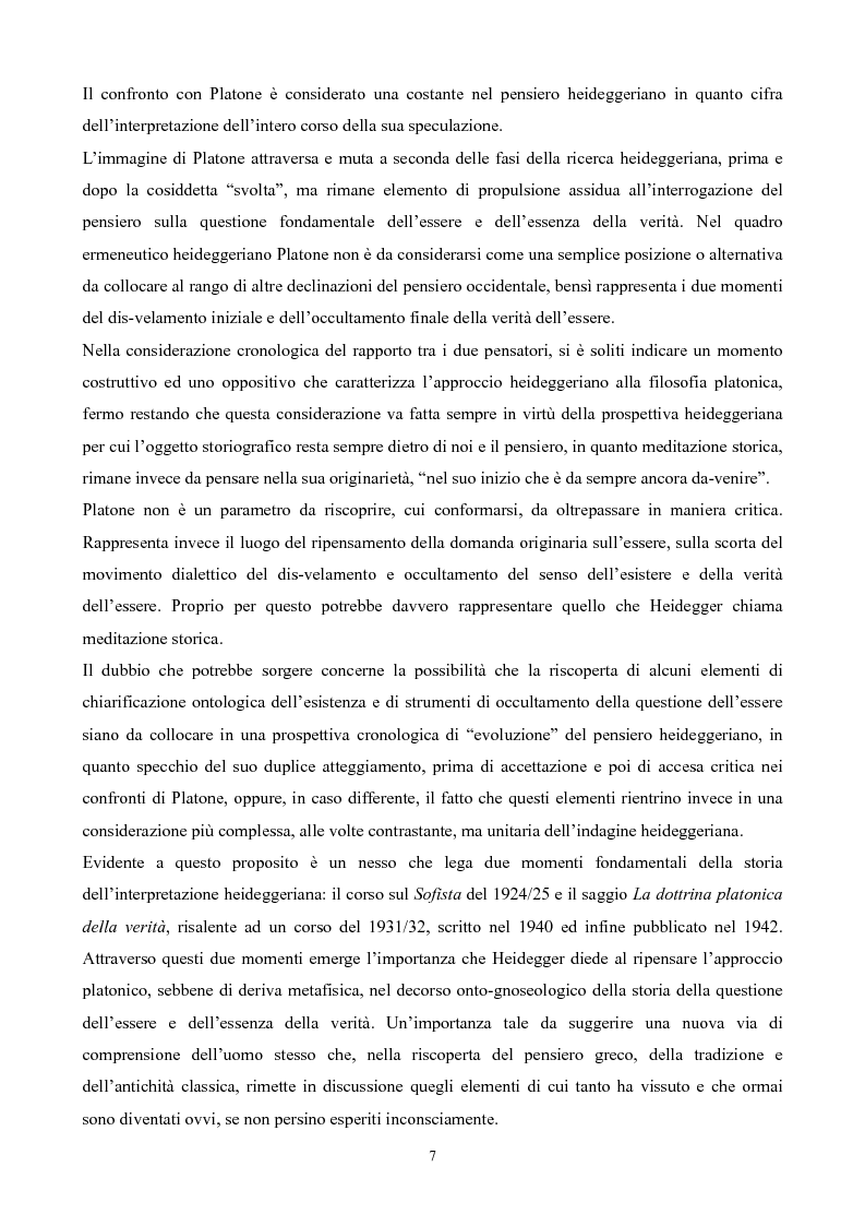 Anteprima della tesi: Il non-detto di Heidegger , Pagina 8