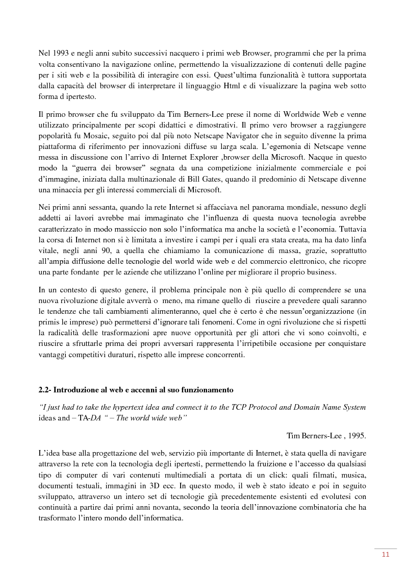 Anteprima della tesi: L'evoluzione del web 2.0: applicazioni ed usi per il marketing on-line, Pagina 7