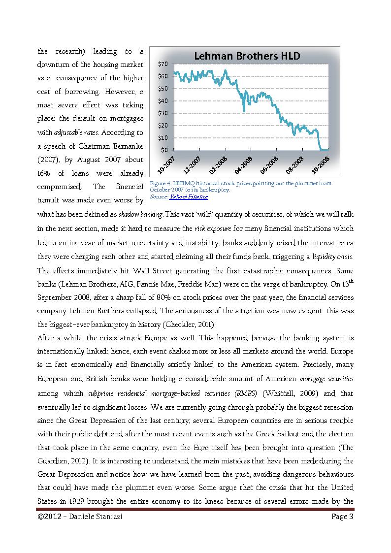 Anteprima della tesi: Policies and Interest Rates During the Crisis: A Dynamic Approach, Pagina 7