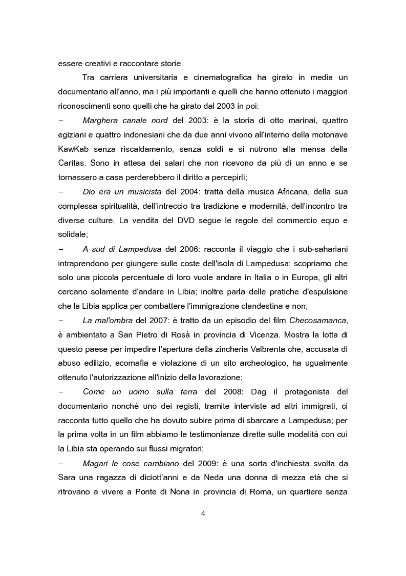 Anteprima della tesi: Andrea Segre, dal documentario al cinema di finzione: analogie e differenze, Pagina 3