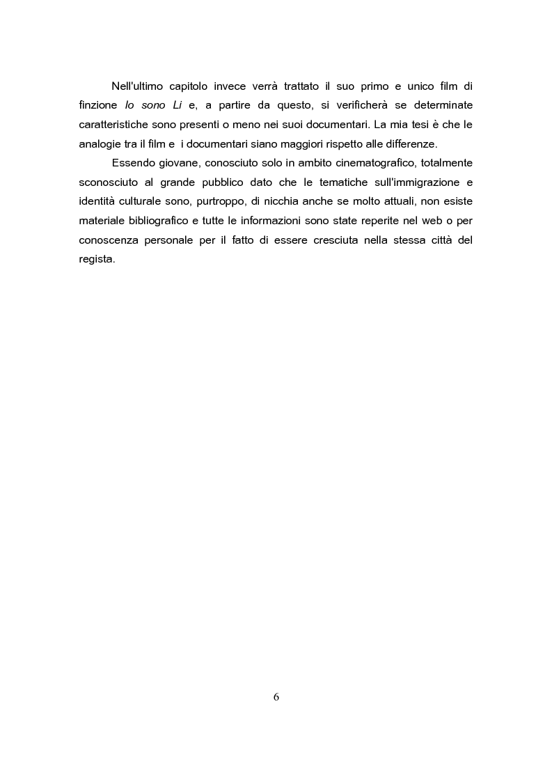 Anteprima della tesi: Andrea Segre, dal documentario al cinema di finzione: analogie e differenze, Pagina 5