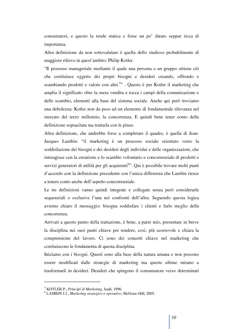 Anteprima della tesi: Le nuove frontiere del marketing: geomarketing e geolocalizzazione al servizio delle aziende. Il caso UniCredit S.p.a., Pagina 11