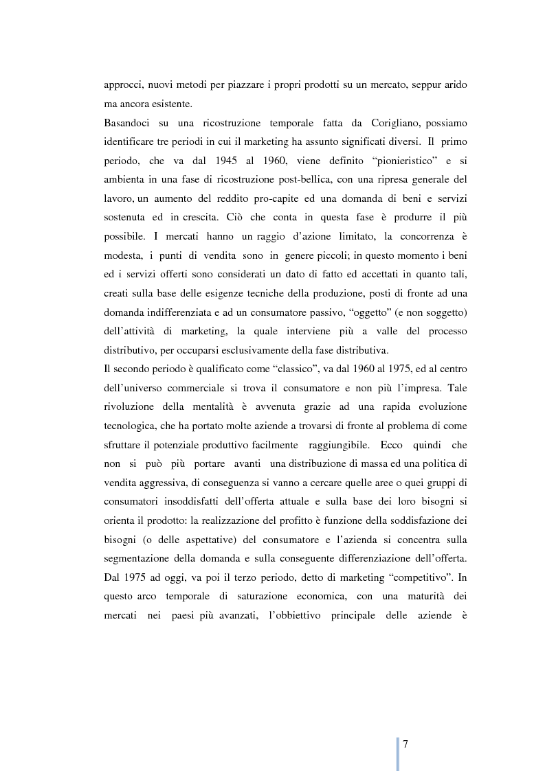 Anteprima della tesi: Le nuove frontiere del marketing: geomarketing e geolocalizzazione al servizio delle aziende. Il caso UniCredit S.p.a., Pagina 8