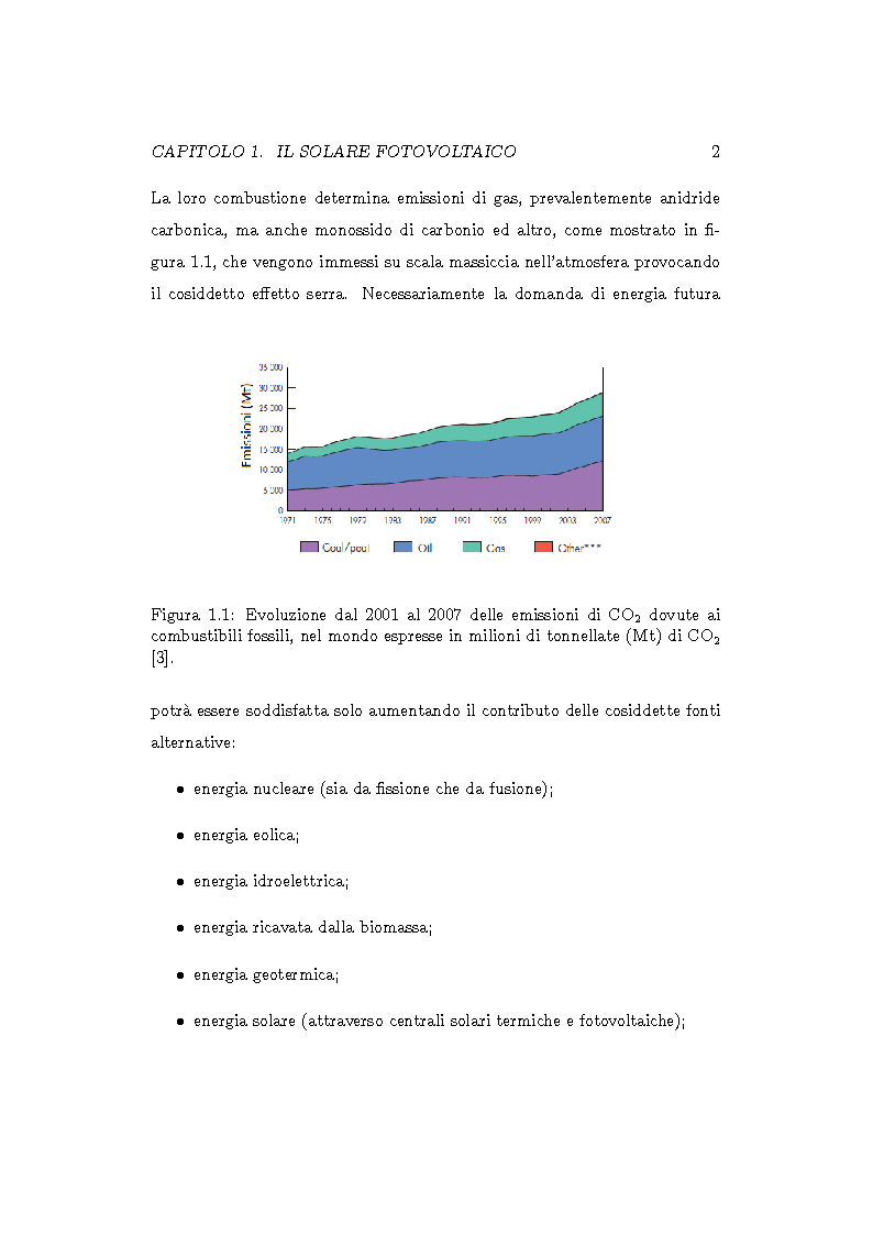 Anteprima della tesi: Caratterizzazione spettroscopica di materiali ibridi organici-inorganici per la conversione dell'energia solare, Pagina 3