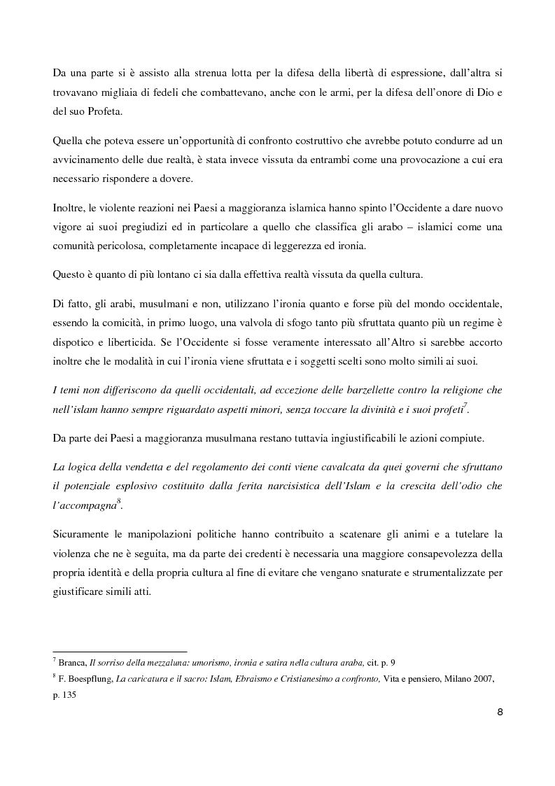 Anteprima della tesi: ''Il sorriso della Mezzaluna'': l'Islam tra stereotipi ed ironia , Pagina 4