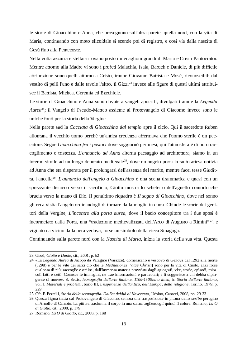 Anteprima della tesi: Giotto letto da Dante, Pagina 10