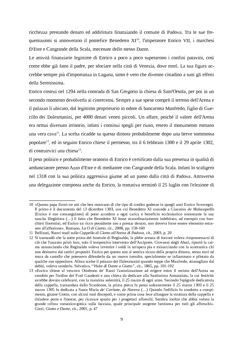 Anteprima della tesi: Giotto letto da Dante, Pagina 6