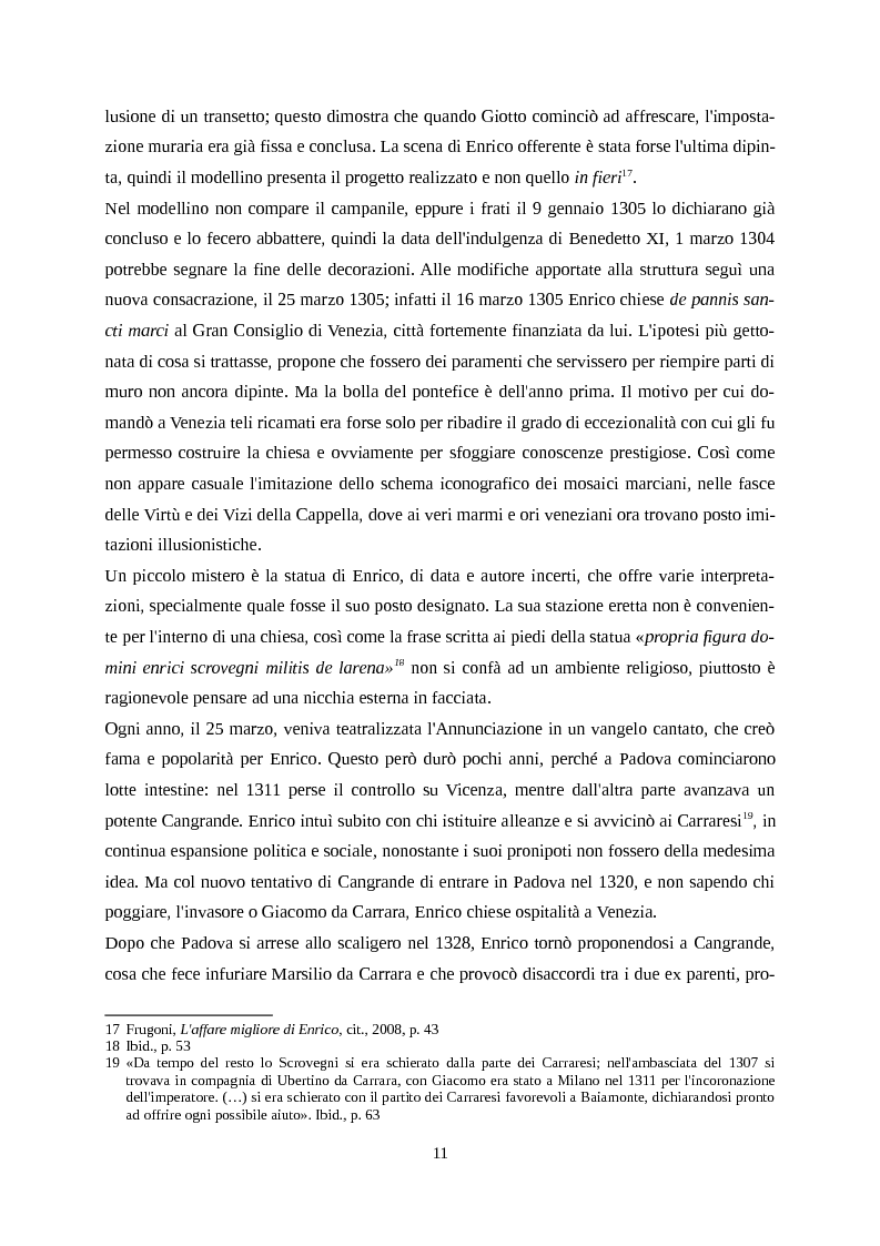 Anteprima della tesi: Giotto letto da Dante, Pagina 8