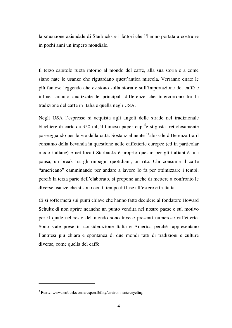 Anteprima della tesi: Il marketing emozionale: il caso Starbucks, Pagina 4