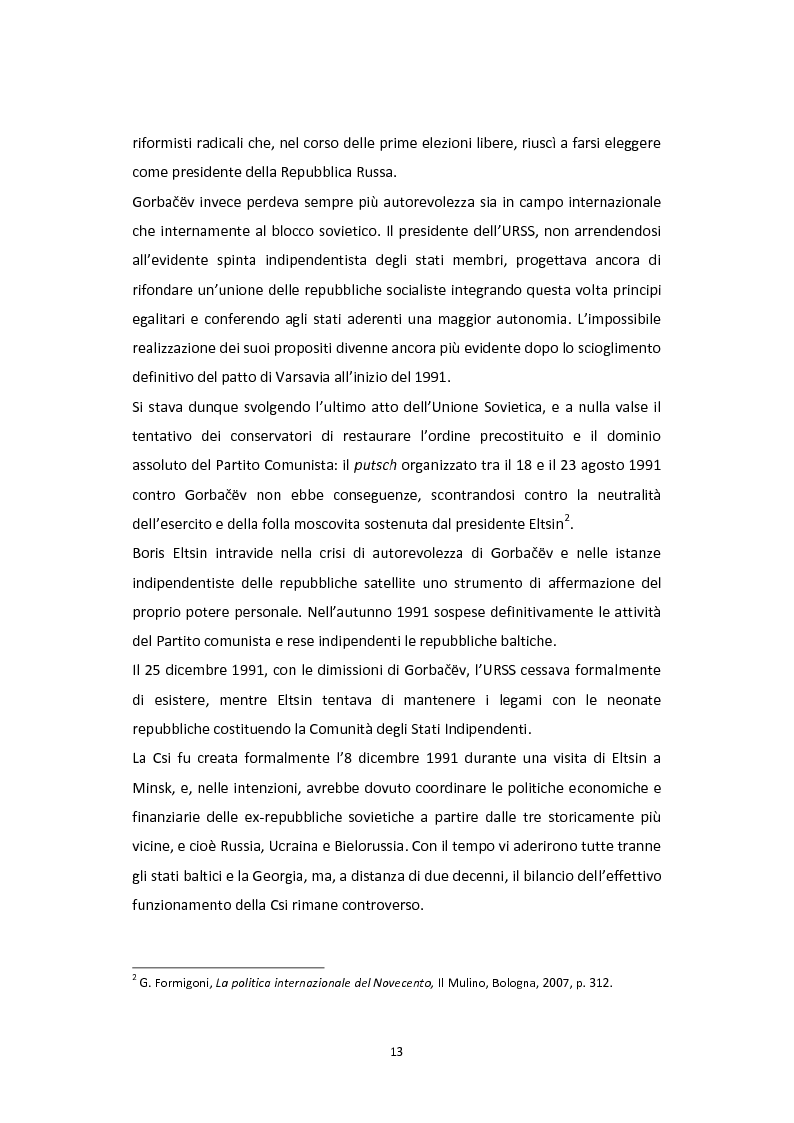 Anteprima della tesi: Dalla Via della Seta alla via del gas naturale: geopolitica e relazioni internazionali in Asia Centrale, Pagina 11