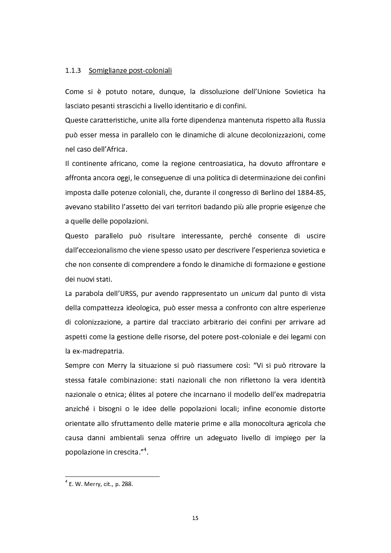 Anteprima della tesi: Dalla Via della Seta alla via del gas naturale: geopolitica e relazioni internazionali in Asia Centrale, Pagina 13