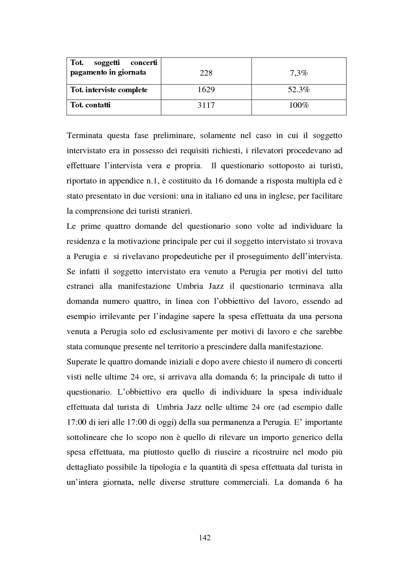 Anteprima della tesi: Eventi culturali e marketing territoriale: l'indagine empirica sul festival musicale di Umbria Jazz, Pagina 11
