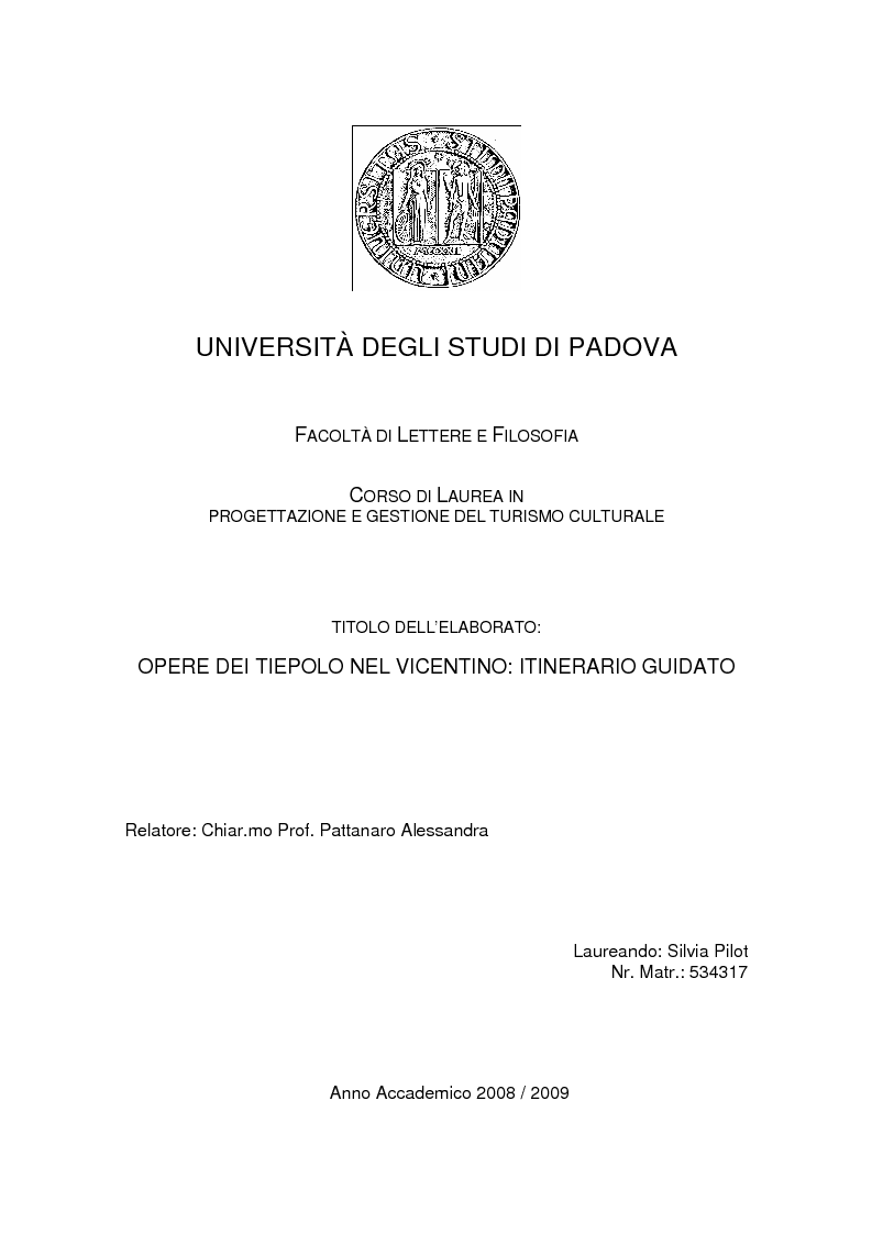 tesi gratis cisl scarica