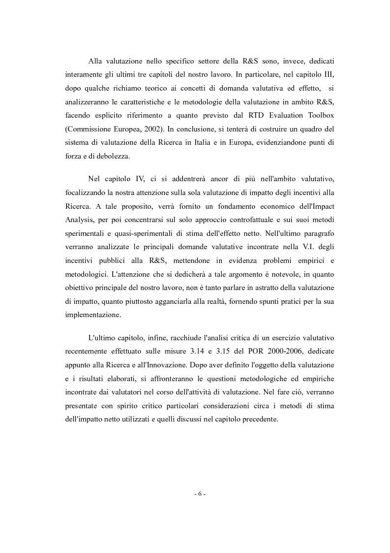 Anteprima della tesi: La valutazione di impatto degli incentivi alla R&S, Pagina 4