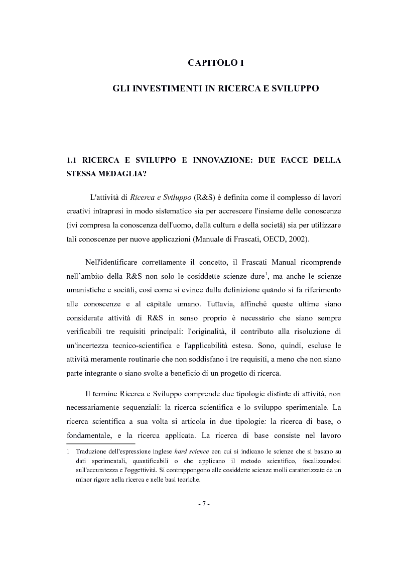 Anteprima della tesi: La valutazione di impatto degli incentivi alla R&S, Pagina 5