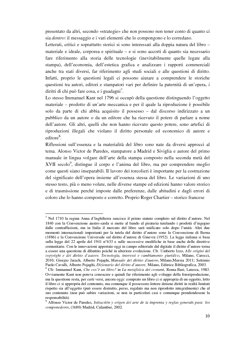 Anteprima della tesi: I libri dietro la quarta. Ruoli e forme della quarta di copertina, Pagina 9
