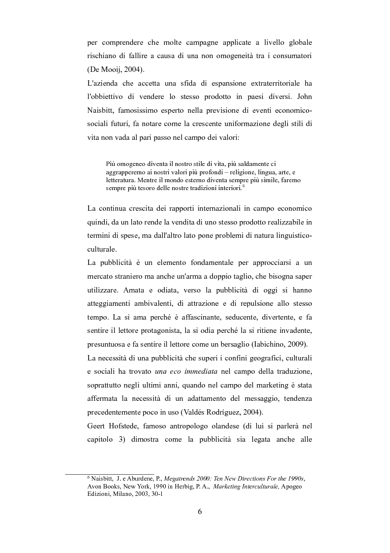 Anteprima della tesi: Esplorando le sfide della traduzione pubblicitaria nel 21esimo secolo:
analisi di pubblicità nel campo dei prodotti di bellezza, Pagina 3