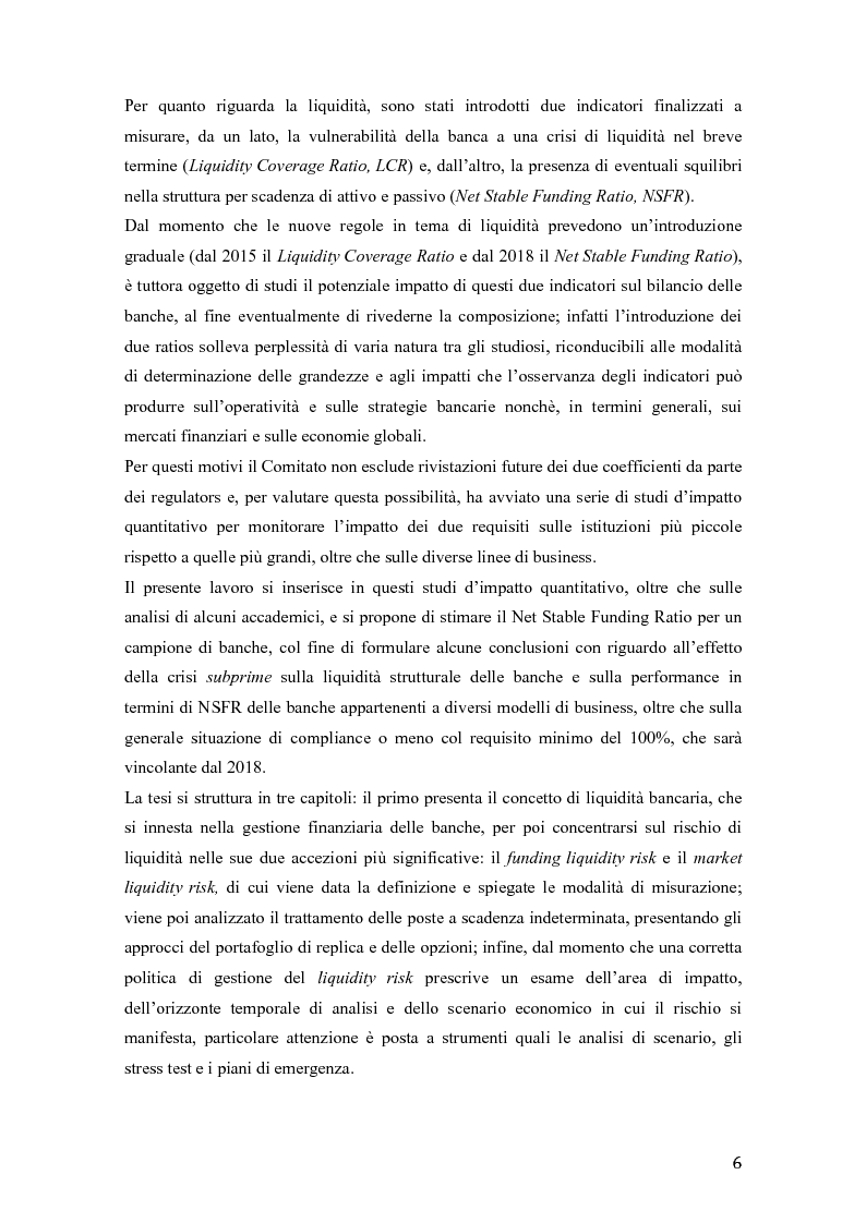 Anteprima della tesi: Il rischio di liquidità nelle banche: profilo gestionali ed evoluzione della regolamentazione, Pagina 3
