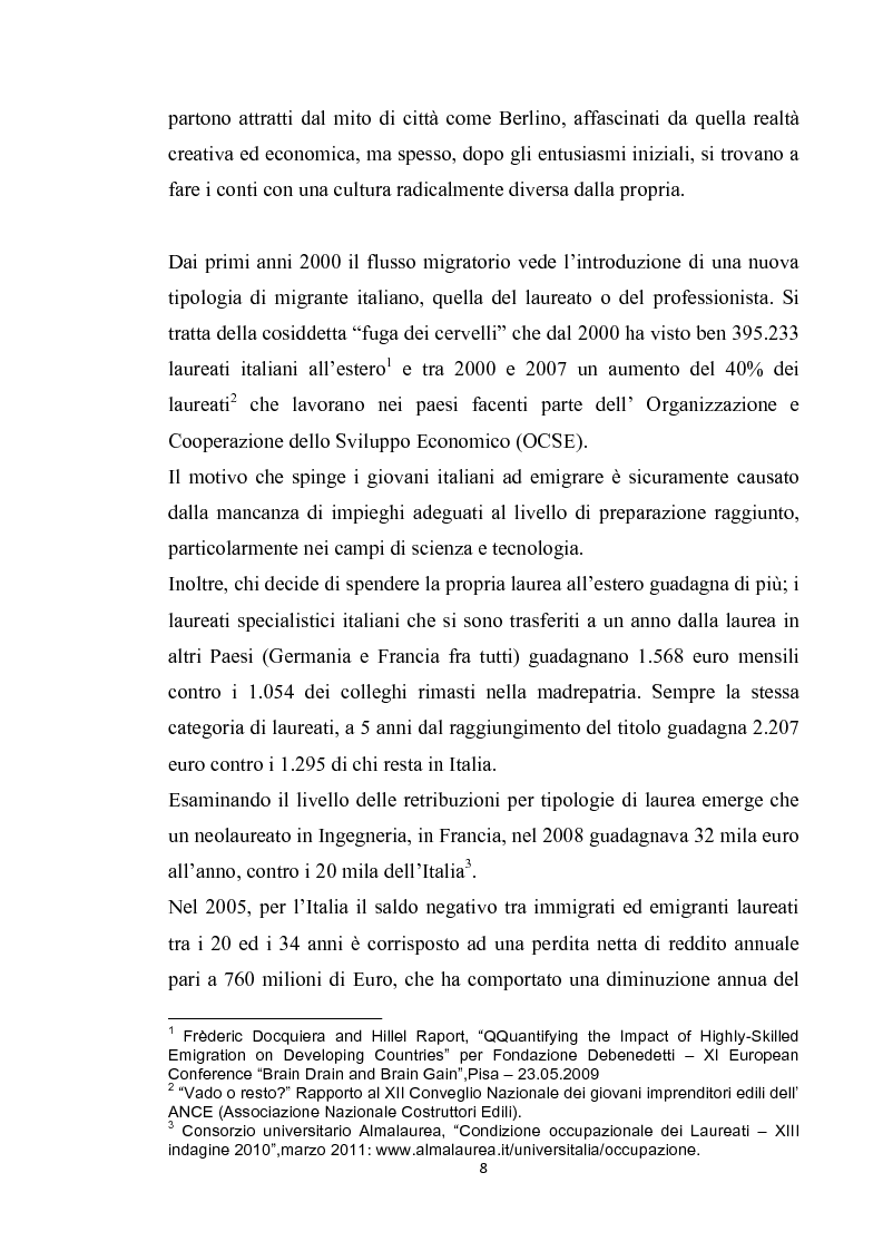 Anteprima della tesi: Integrazione del migrante italiano in Germania ieri ed oggi. Destinazione Monaco di Baviera, Pagina 5