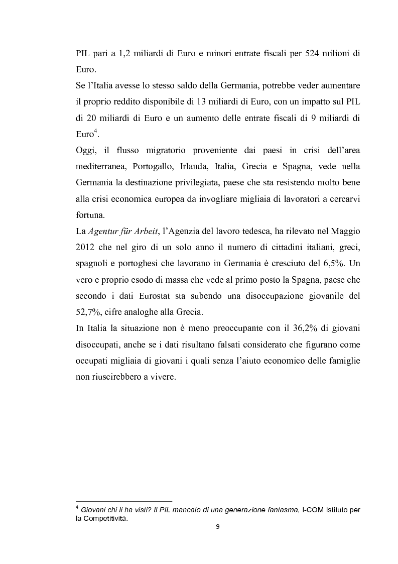 Anteprima della tesi: Integrazione del migrante italiano in Germania ieri ed oggi. Destinazione Monaco di Baviera, Pagina 6