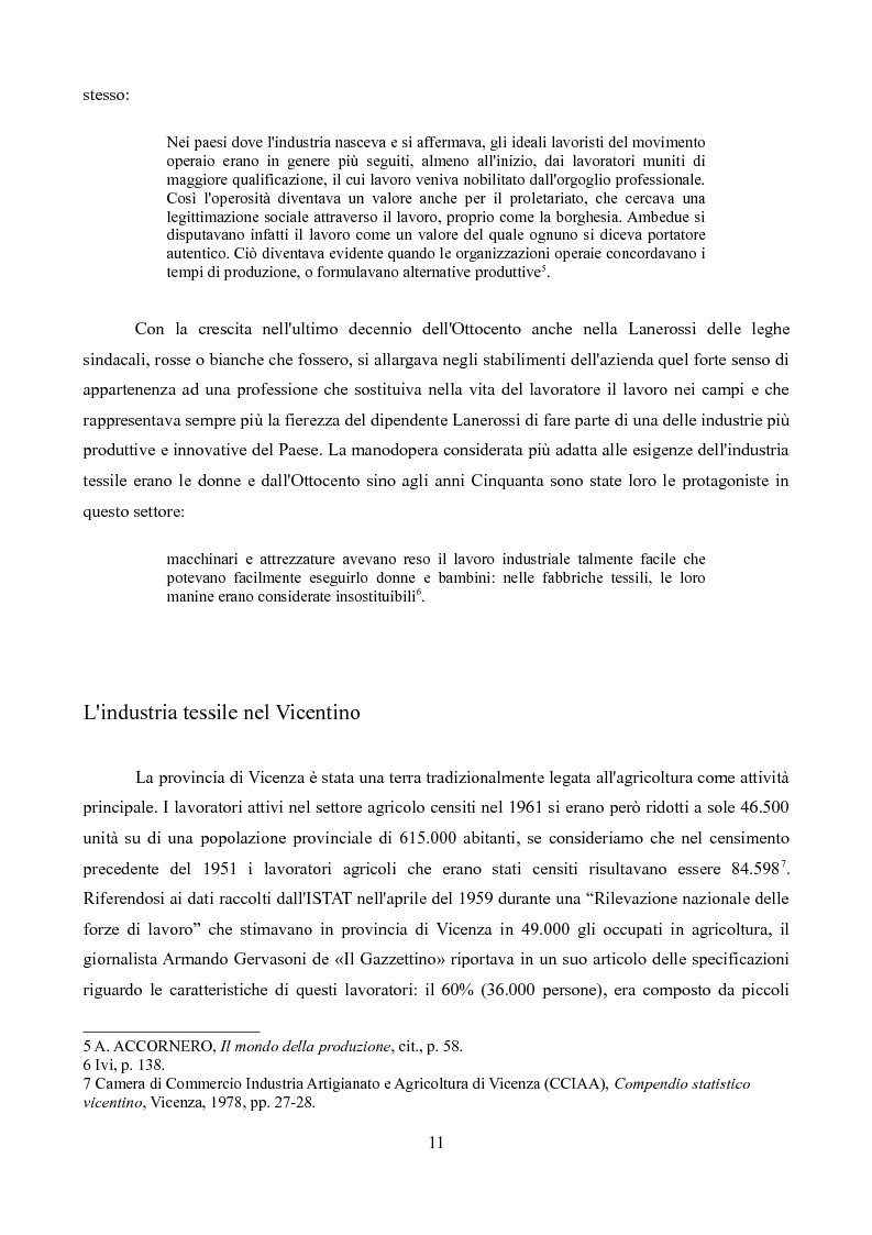 Anteprima della tesi: Sindacati e Partecipazioni statali. Il caso Lanerossi-ENI (1959-1973), Pagina 9