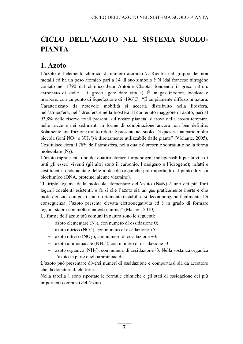 Anteprima della tesi: Riduzione e prevenzione dell’inquinamento delle acque dai nitrati provenienti da fonti agricole, Pagina 4