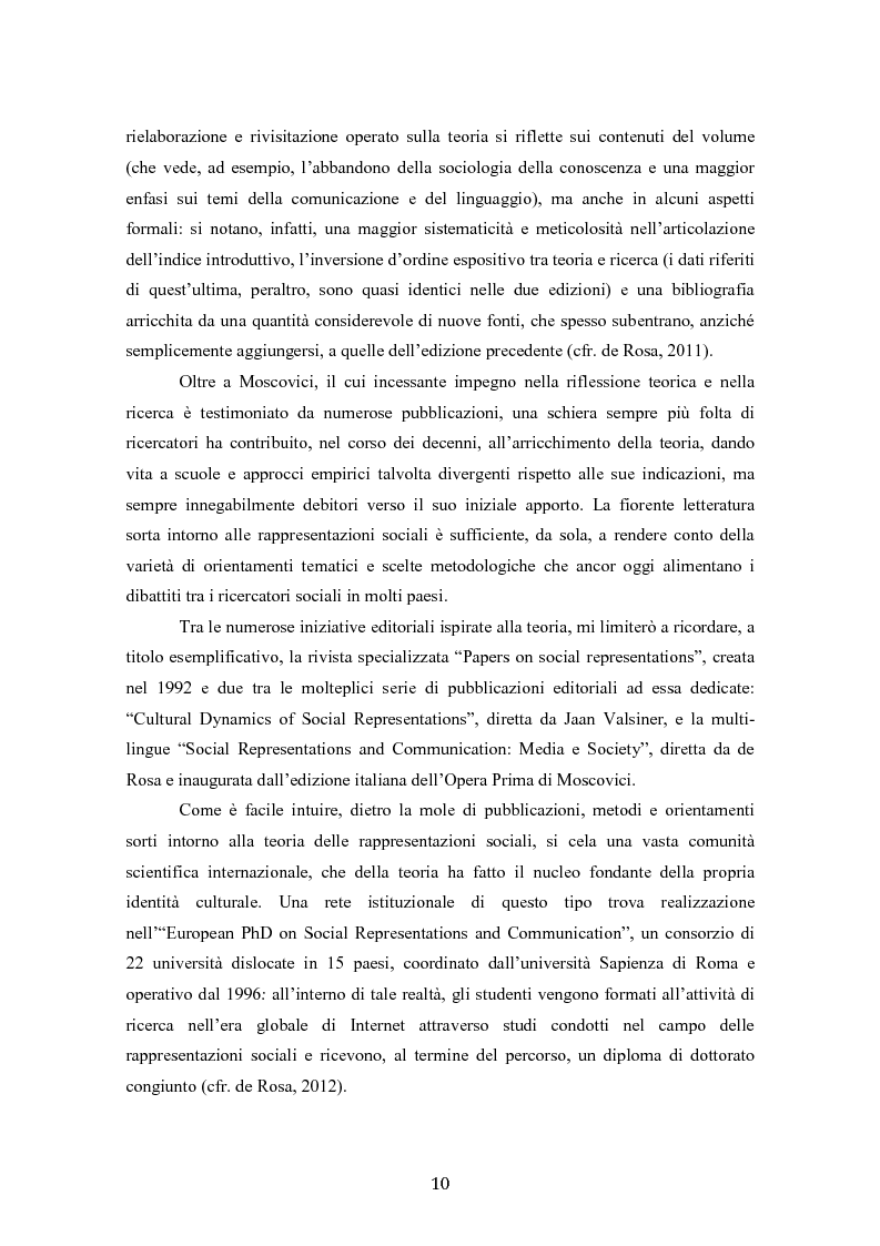 Anteprima della tesi: ''La psicoanalisi, la sua immagine e il suo pubblico'', cinquant'anni dopo. Indagine empirica sulle rappresentazioni sociali della psicoanalisi tramite lo strumento delle trame associative., Pagina 8