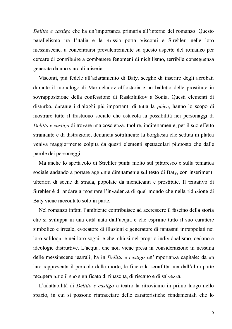 Anteprima della tesi: Dostoevskij a teatro: le messinscene di "Delitto e castigo" dalla Francia all'Italia, Pagina 5