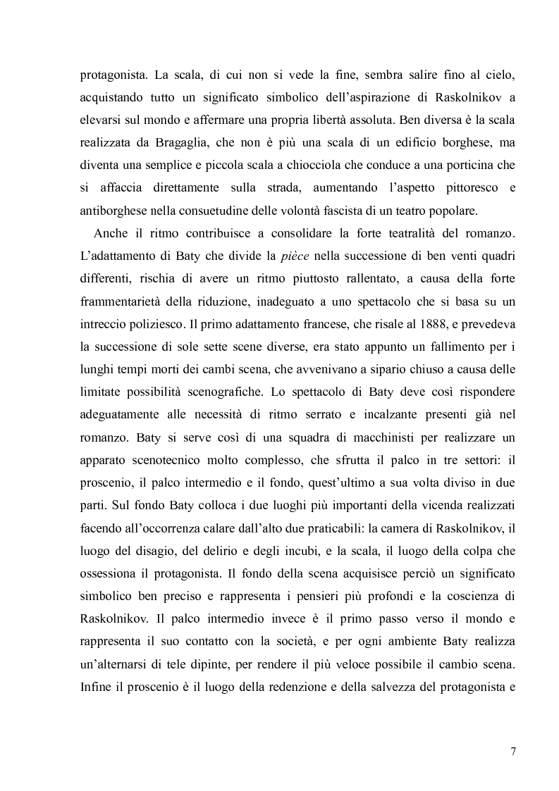 Anteprima della tesi: Dostoevskij a teatro: le messinscene di "Delitto e castigo" dalla Francia all'Italia, Pagina 7