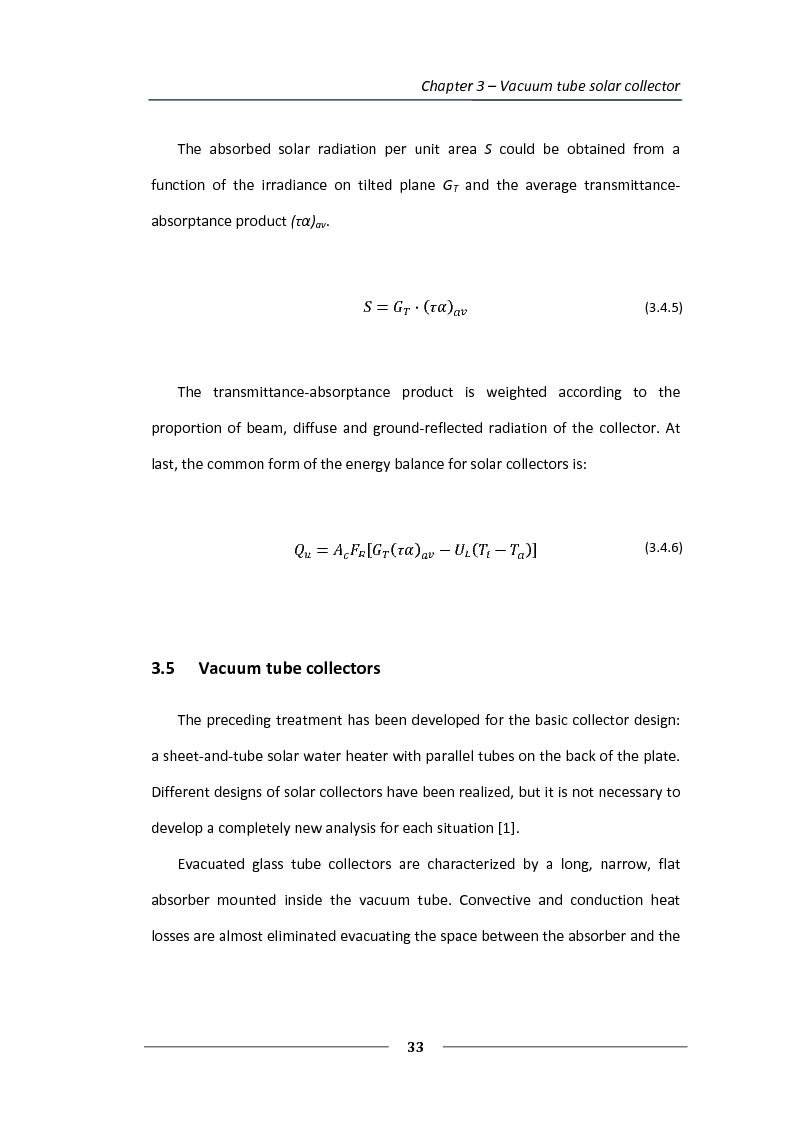 Anteprima della tesi: Simulation of the solar circuit for the Federal Environmental Agency's solar cooling system Dessau, Germany, Pagina 10