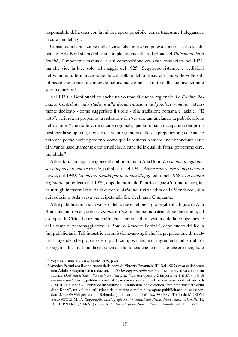 Anteprima della tesi: Ada Boni e la sua rivista ''Preziosa''. Rivista di economia domestica per signore (1915-1959), Pagina 12