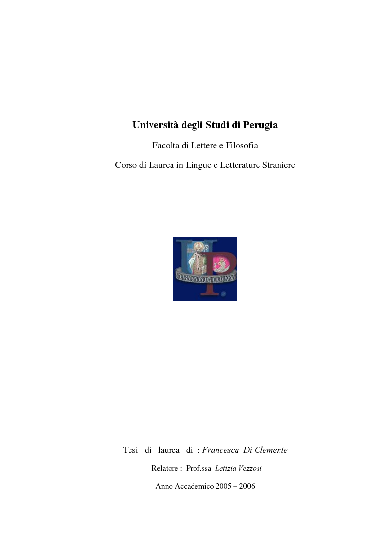 Anteprima della tesi: King Horn: alba del romanzo inglese, Pagina 1