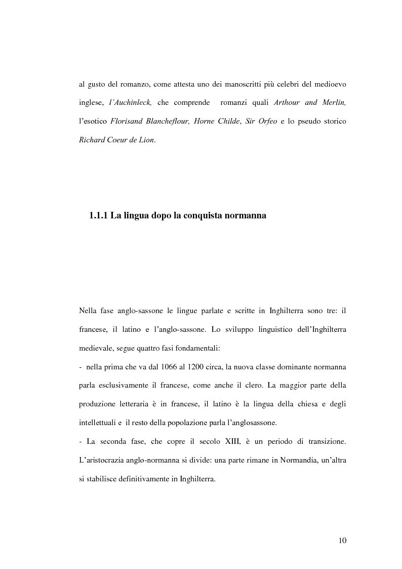 Anteprima della tesi: King Horn: alba del romanzo inglese, Pagina 10