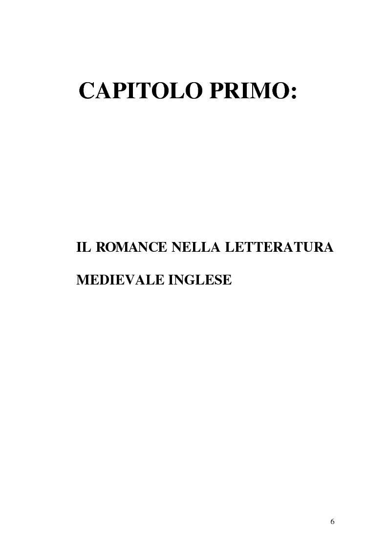 Anteprima della tesi: King Horn: alba del romanzo inglese, Pagina 6