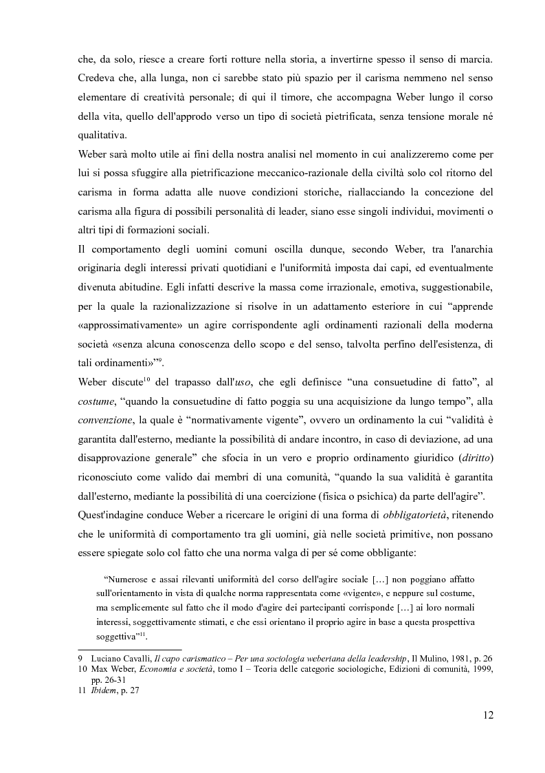 Anteprima della tesi: La sociologia processuale nello studio dei movimenti sociali contemporanei. Il caso Zeitgeist., Pagina 10