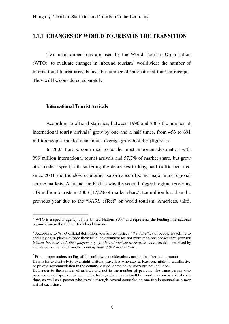 Anteprima della tesi: Hungary as a tourist product:
theoretical and promotional issues
, Pagina 7