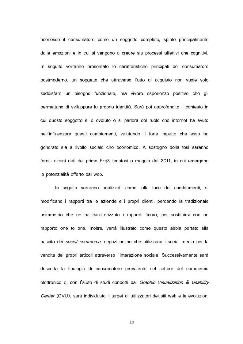 Anteprima della tesi: Nuove forme di commercio elettronico: i temporary outlet online, Pagina 5